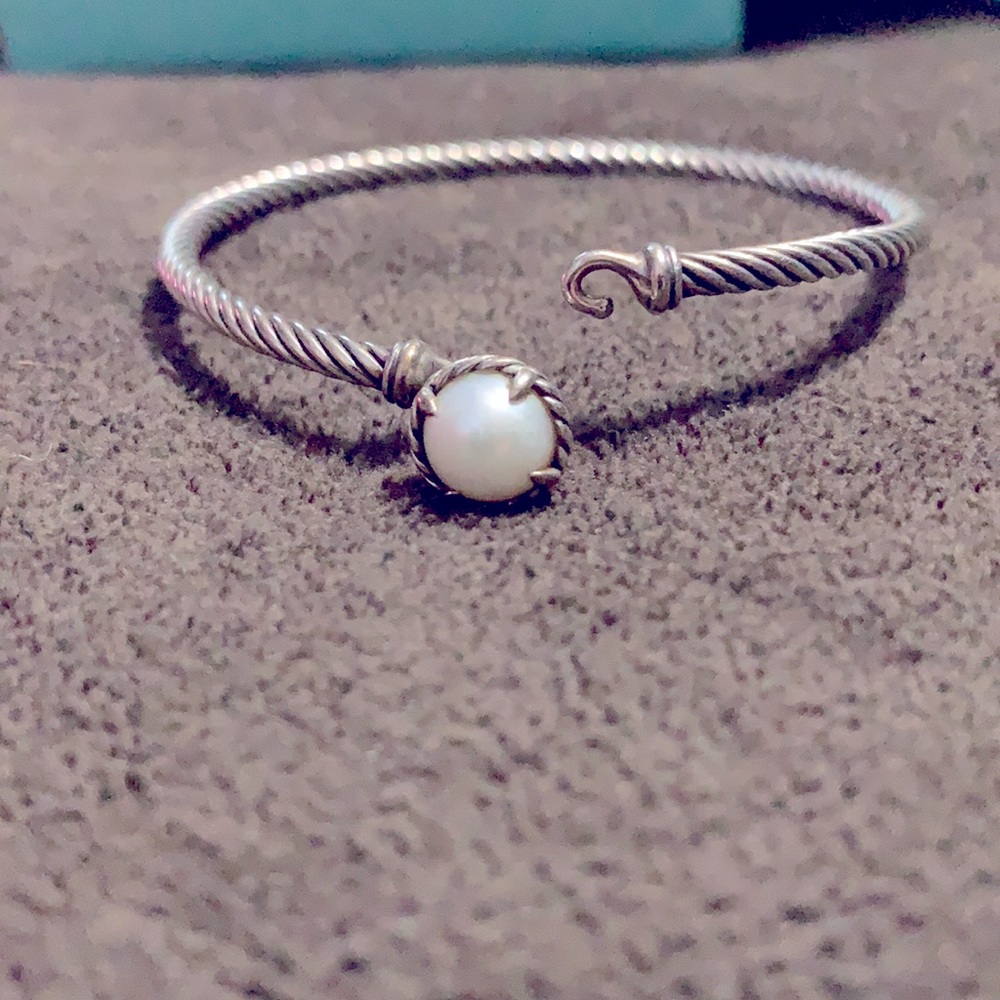 DAVID YURMAN CHATELAINE BRACELET WITH PEARL